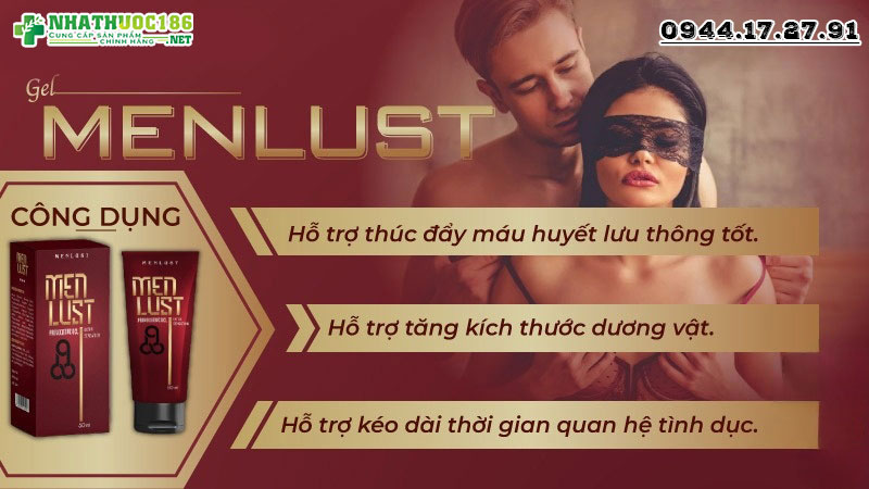 Gel Menlust công dụng