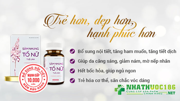 Sâm nhung tố nữ tuệ linh
