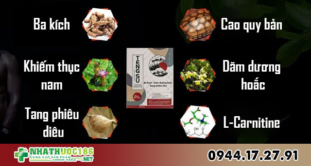 kẹo Ngậm Tengsu thành phần