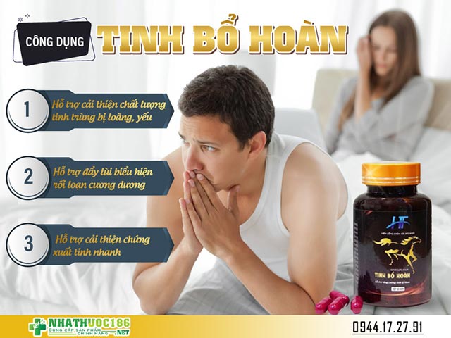 Tinh Bổ Hoàn công dụng