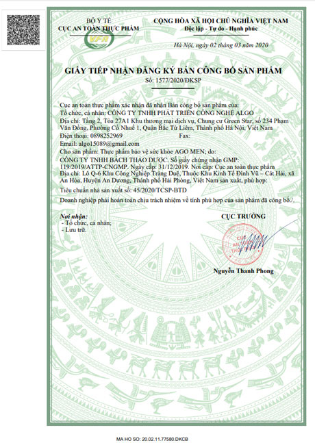 giấy-đăng-ký Ago men