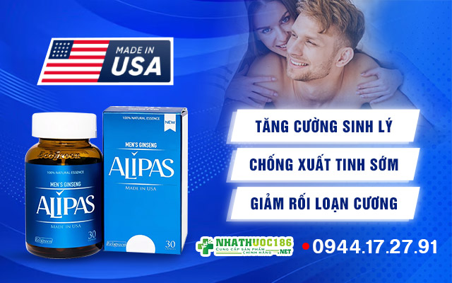 Công dụng nổi bật của sản phẩm Sâm Alipas