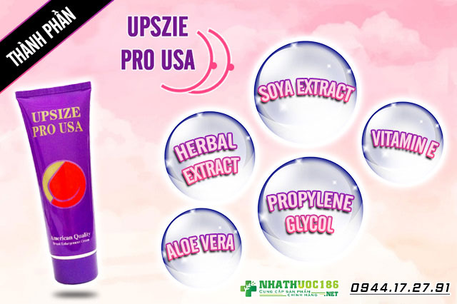 Upsize Pro USA thành phần