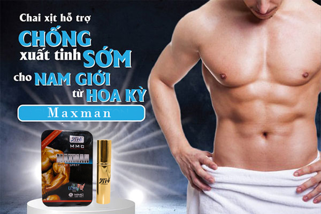 maxman chống xuất tinh sớm