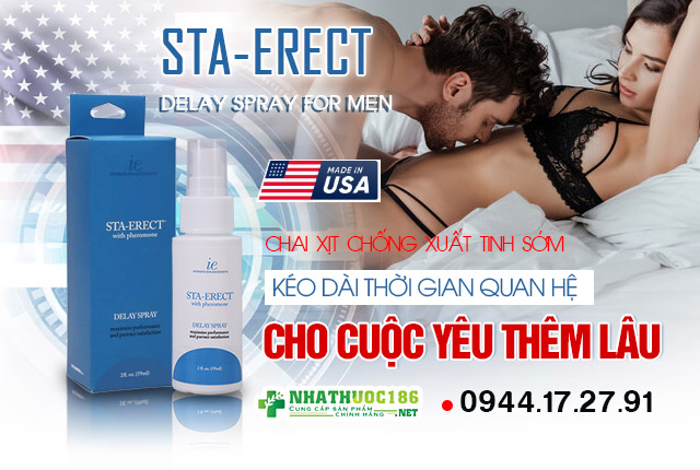 Sta-Erect Delay Spray For Men Spray là sản phẩm gì?