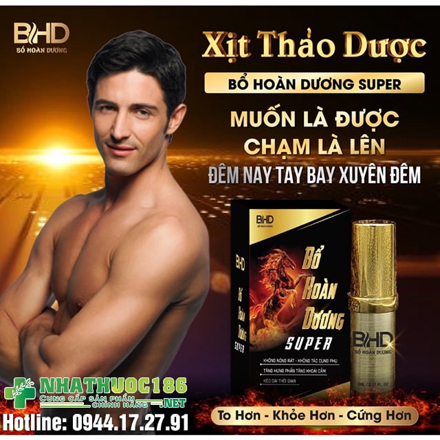 thuốc Bổ Hoàn Dương Super