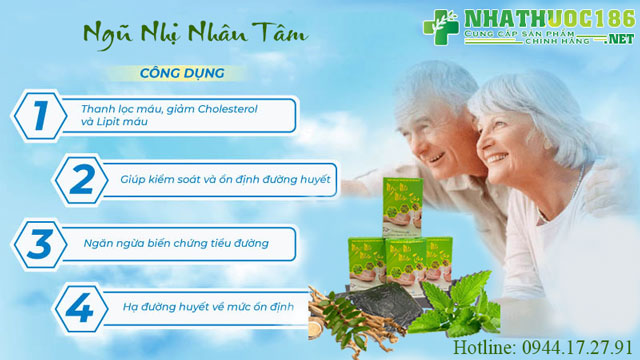 công dụng ngũ nhị nhân tâm