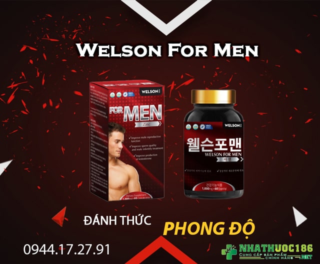 giới thiệu Welson For Men