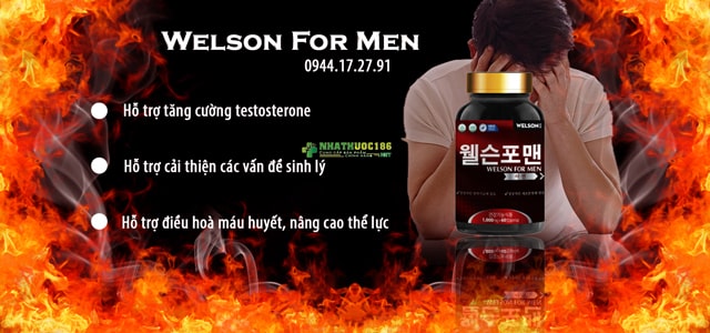 công dụng Welson For Men
