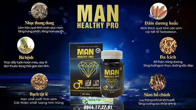 Man Healthy Pro thành phần