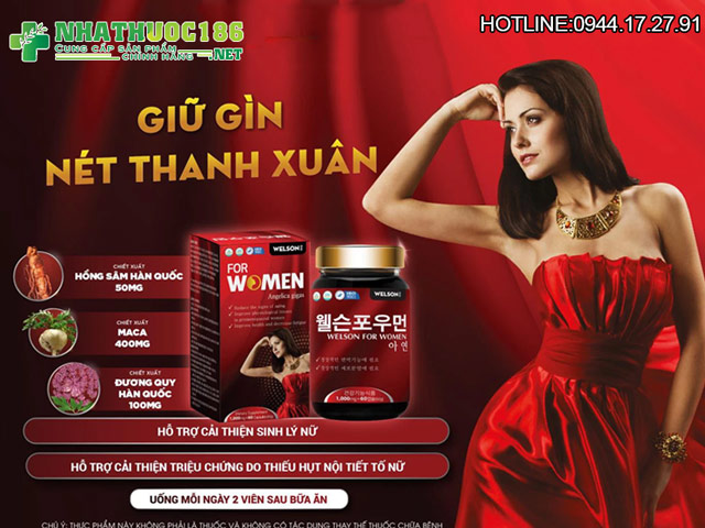 Giới thiệu sản phẩm Welson For Women