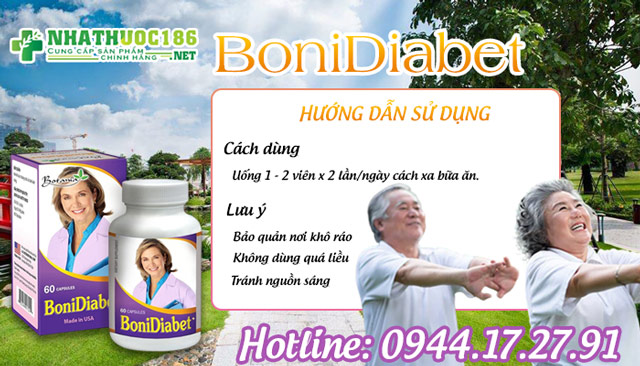 Hướng dẫn sử dụng Bonidiabet