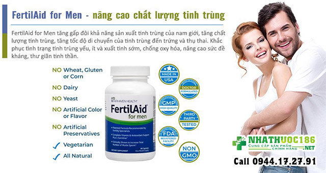 FertilAid For Men có tốt không