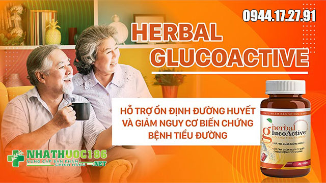 giới thiệu sản phẩm herbal glucoactive