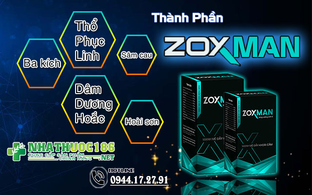 thành phần zoxman