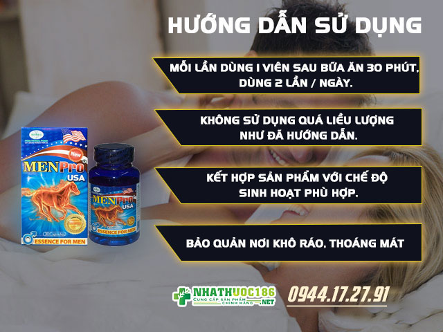cách sử dụng Menpro USA