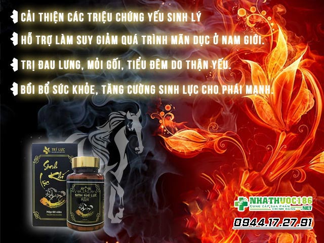 Sinh Khí Lực công dụng