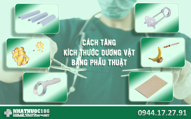 cách tăng kích thước dương vật
