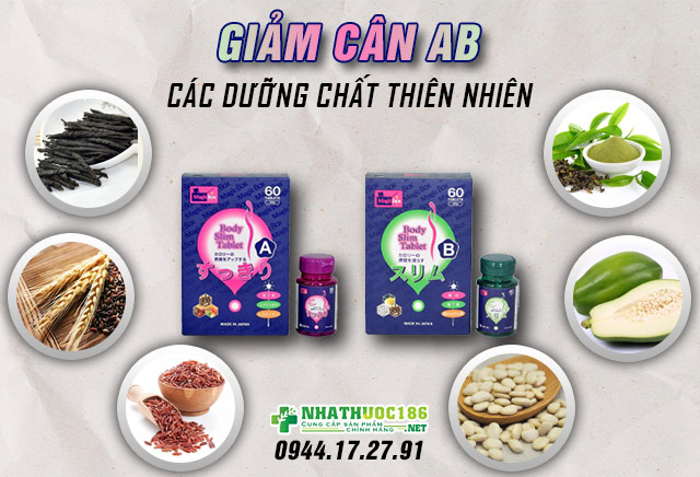 thành phần Giảm cân AB