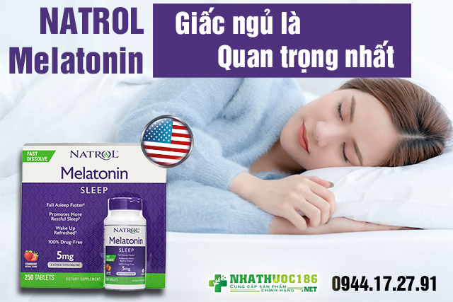 Natrol Melatonin là gì