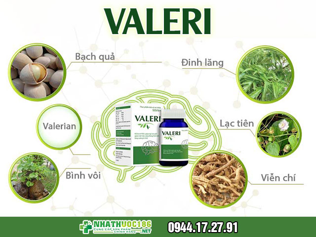 valeri thành phần