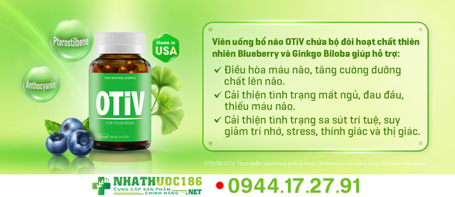 Uống OTiV thường xuyên có tốt không?