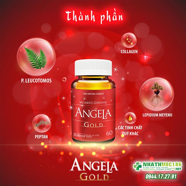 angela gold thành phần