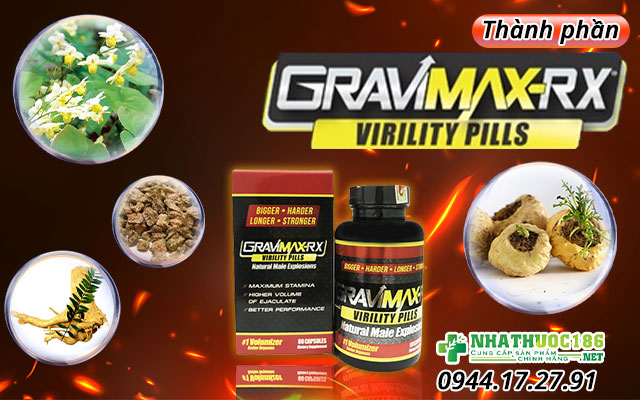 thành phần gravimax-rx