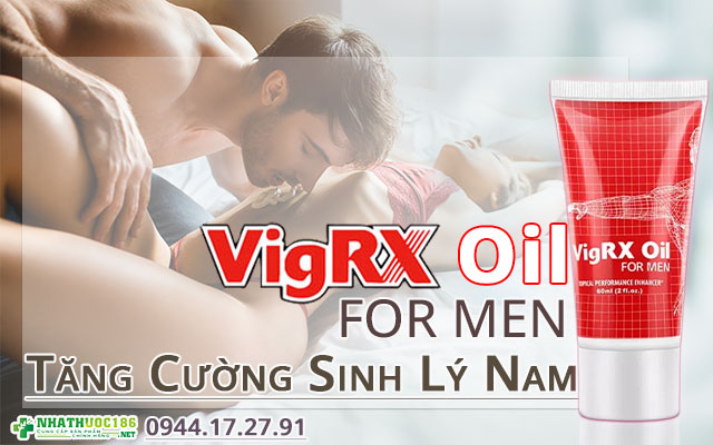 giới thiệu vigrx oil for men
