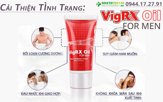công dụng vigrx oil for men