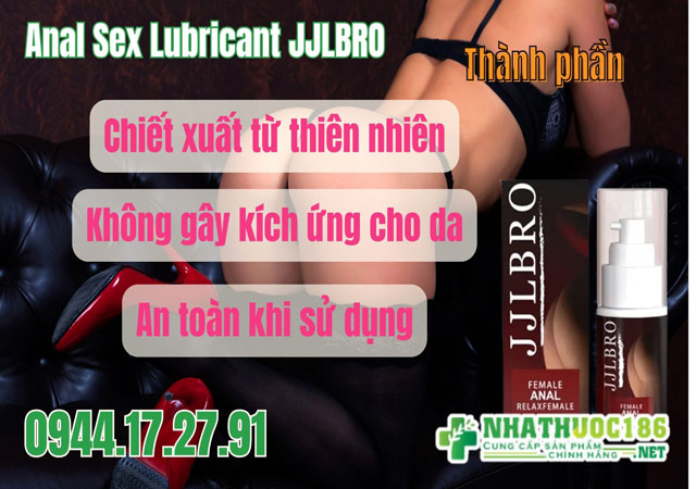 thành phần sản phẩm anal sex lubricant jjlbro