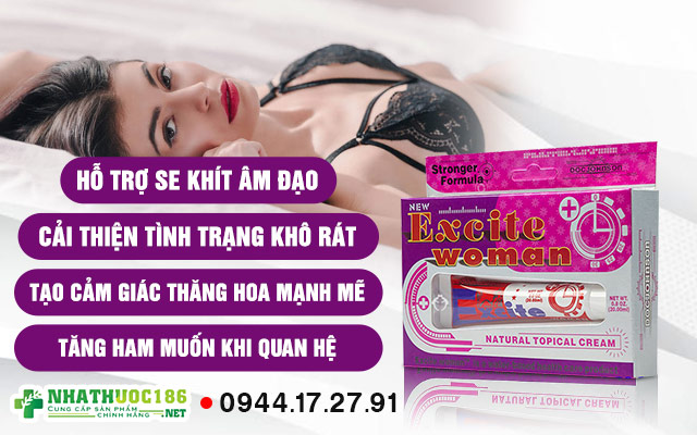 Công dụng của Gel Excite Woman