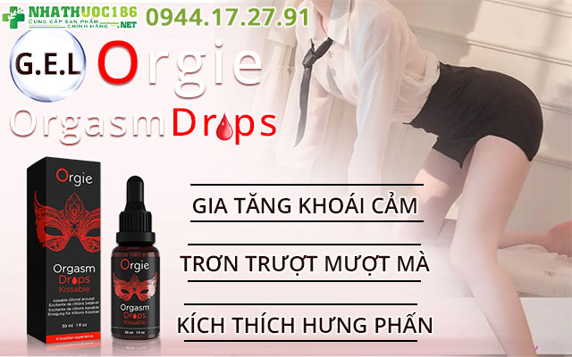 công dụng virgin star orgasm drops kissable