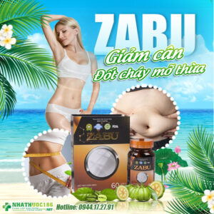 giới thiệu viên giảm cân zabu