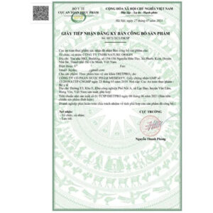 Diet Pro giấy chứng nhận