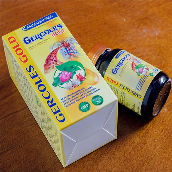 viên uống ổ định huyết áp gercoles gold