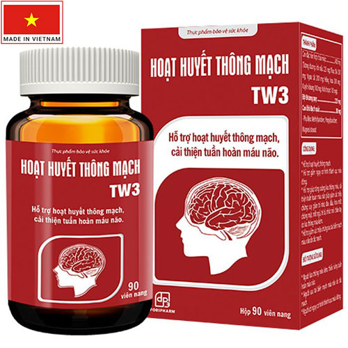 Hoạt Huyết Thông Mạch TW3 Cải Thiện Lưu Thông Máu