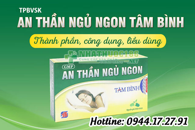 An Thần Ngủ Ngon Tâm Bình: Hỗ Trợ An Thần, Giúp Dễ Ngủ & Ngủ Ngon Hơn