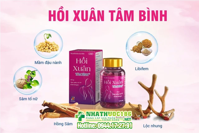 thành phần hồi xuân tâm bình
