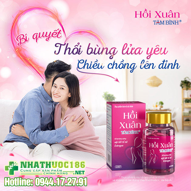 viên uống sinh lý nữ hồi xuân tâm bình