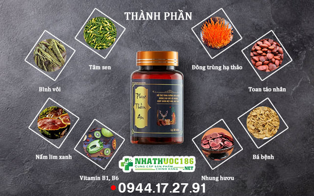 Thành của viên uống Phục Thần An