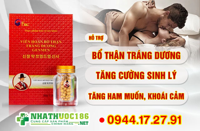Viên Hoàn Bổ Thận Tráng Dương Genmen là gì?