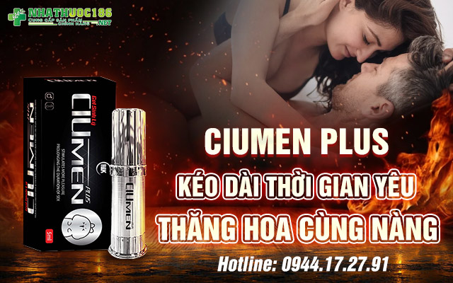 xịt chống xuất tinh sớm ciumen plus