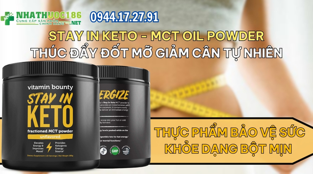 Stay In Keto MCT Oil Powder là gì