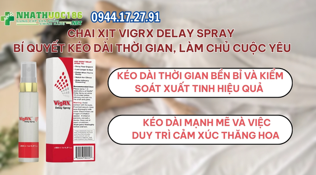 VigRX Delay Spray là gì