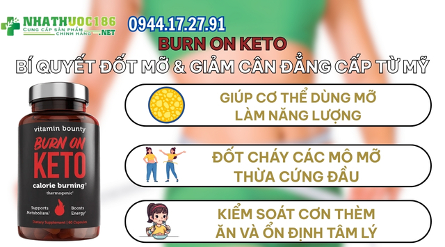 Cơ chế giảm cân của Burn On Keto