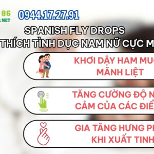 Công dụng Spanish Fly Drops