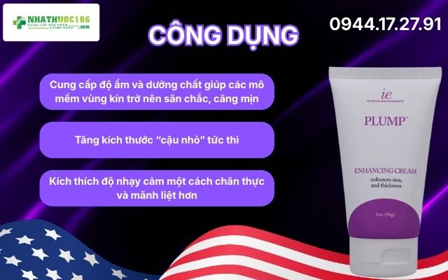 Công dụng vượt trội của Plump Enhancing Cream