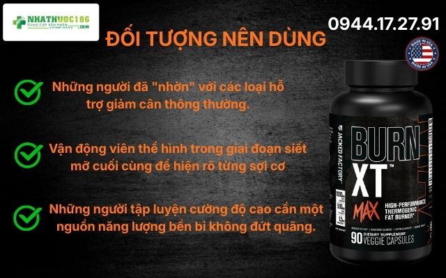 Đối tượng nào thực sự cần vũ khí Burn XT Max
