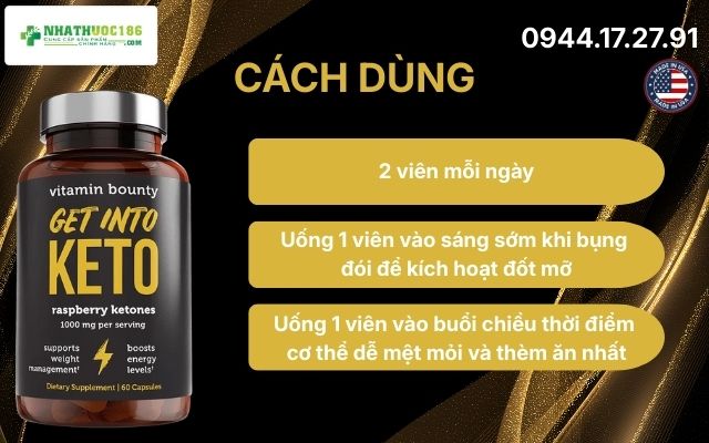 Hướng dẫn sử dụng Get Into Keto đạt kết quả tối ưu